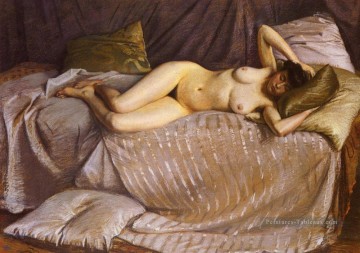  ivan peintre - Femme Nue Etendue Sur Un Divan Gustave Caillebotte